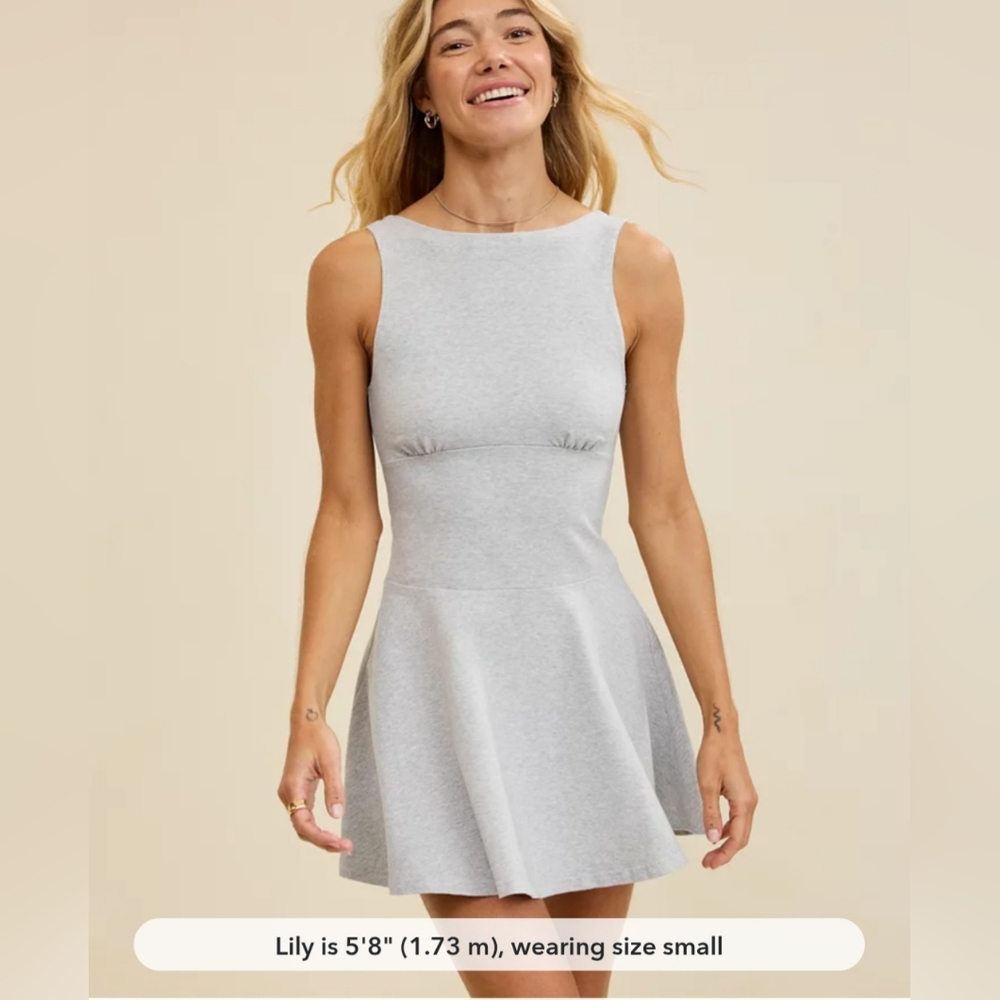 NWT Aerie Blue Women's Dress XS Petite - Picture 1 of 7
